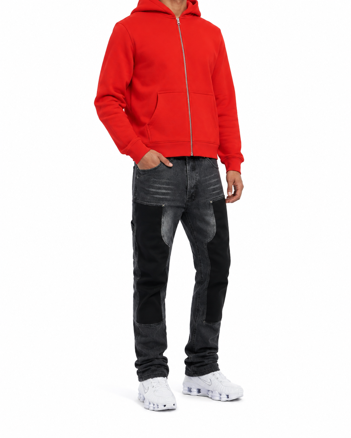 Blackout Unifrm Flared Jean