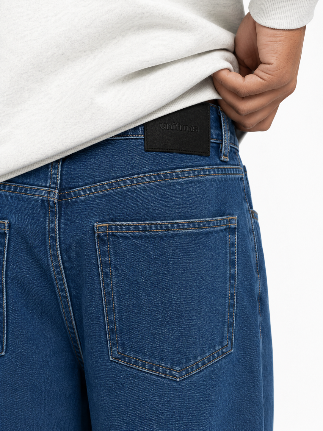 Dark Blue Unifrm Baggy