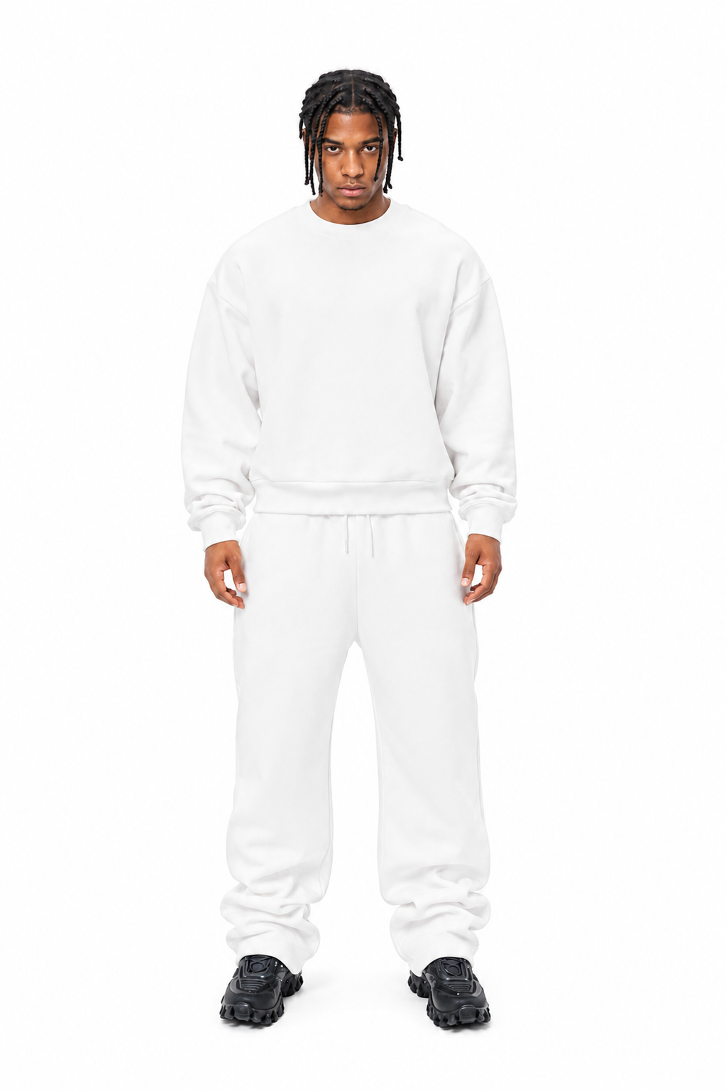 400 GSM "White" Unifrm Basic Sweatshirt