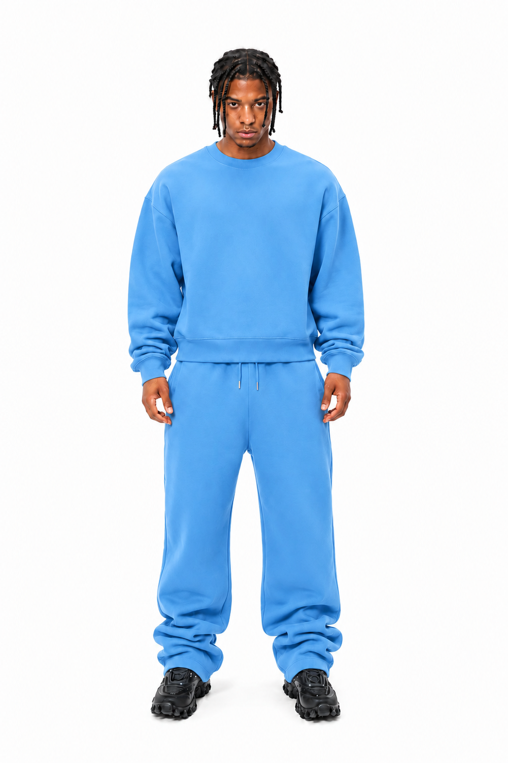 400 GSM "Light Blue" Unifrm Basic Sweatshirt