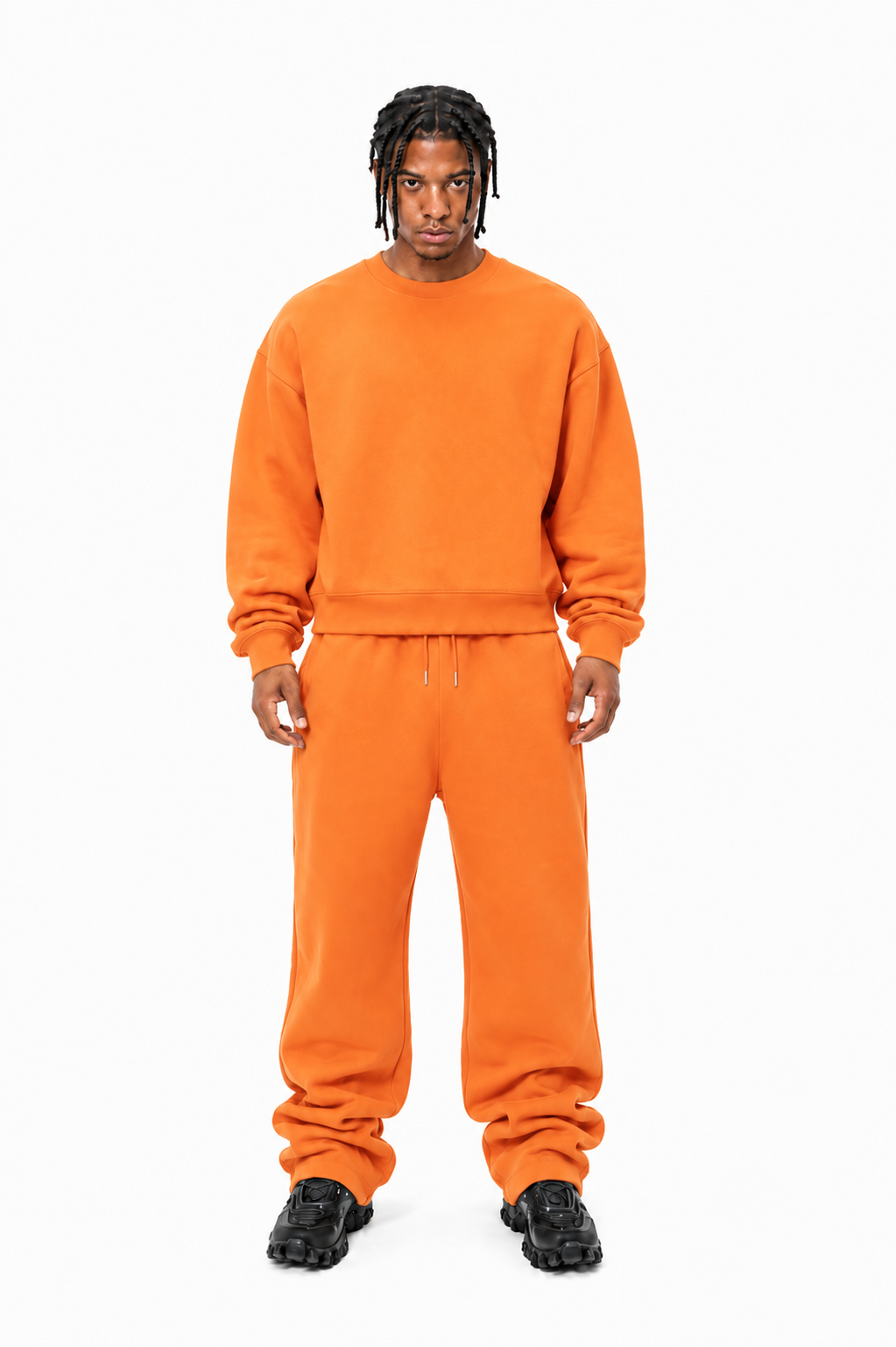 400 GSM "Orange" Unifrm Basic Sweatshirt