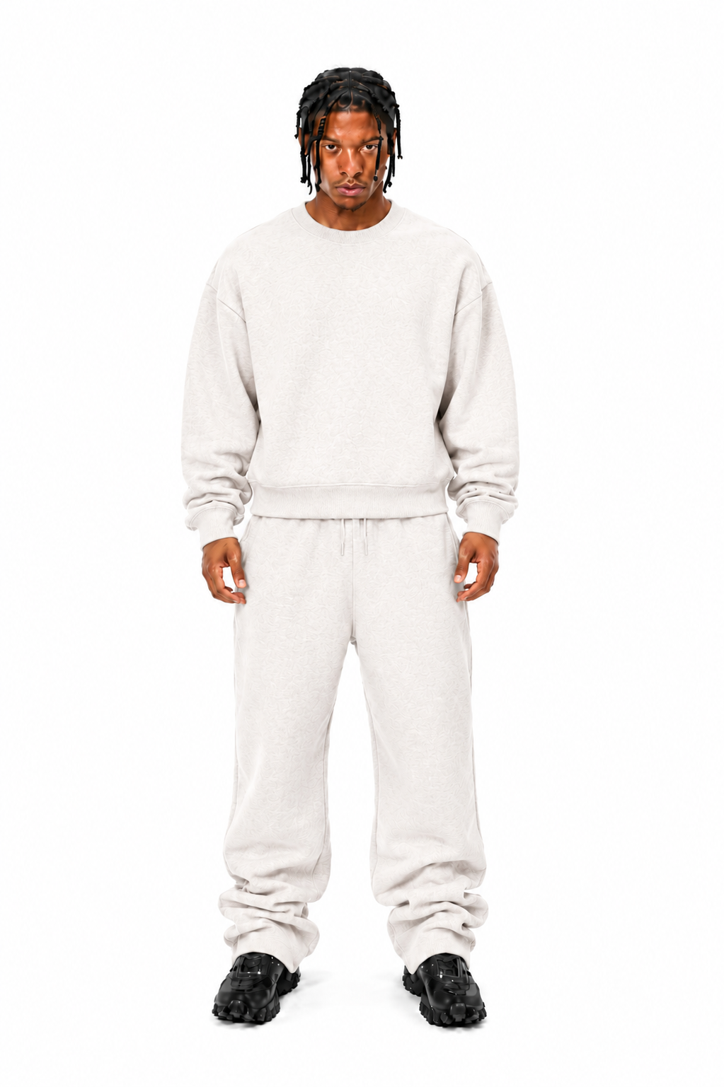 400 GSM "Oat Ash" Unifrm Basic Sweatshirt