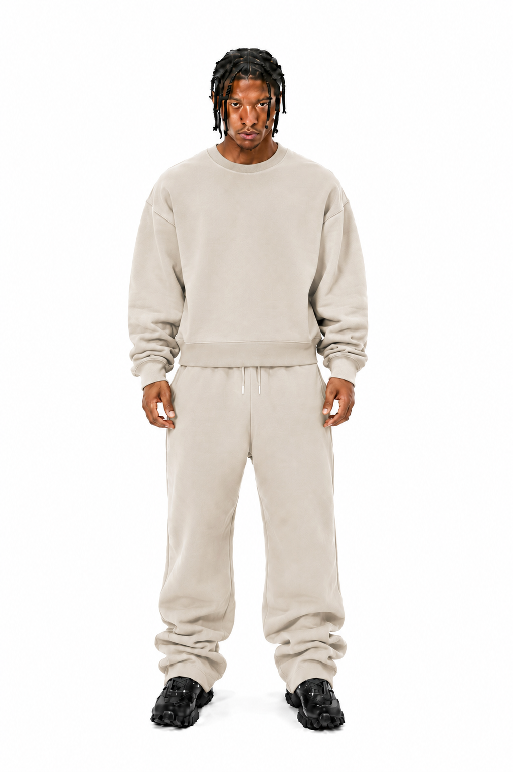 400 GSM "Khaki" Unifrm Basic Sweatshirt
