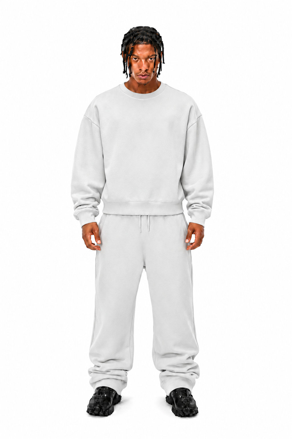 400 GSM "Silver Grey" Unifrm Basic Sweatshirt