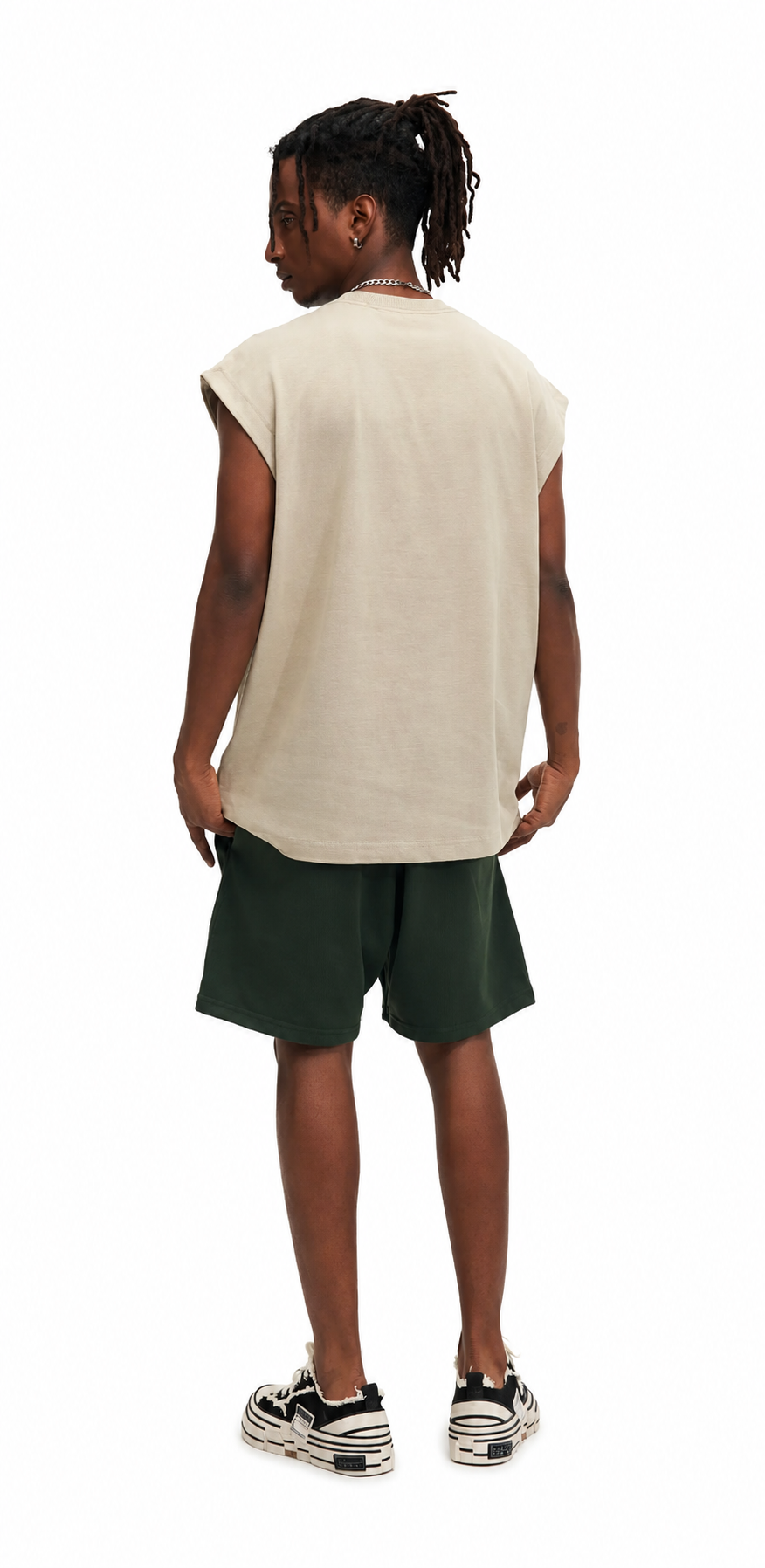 270 GSM "Shallow Khaki" Tank Top