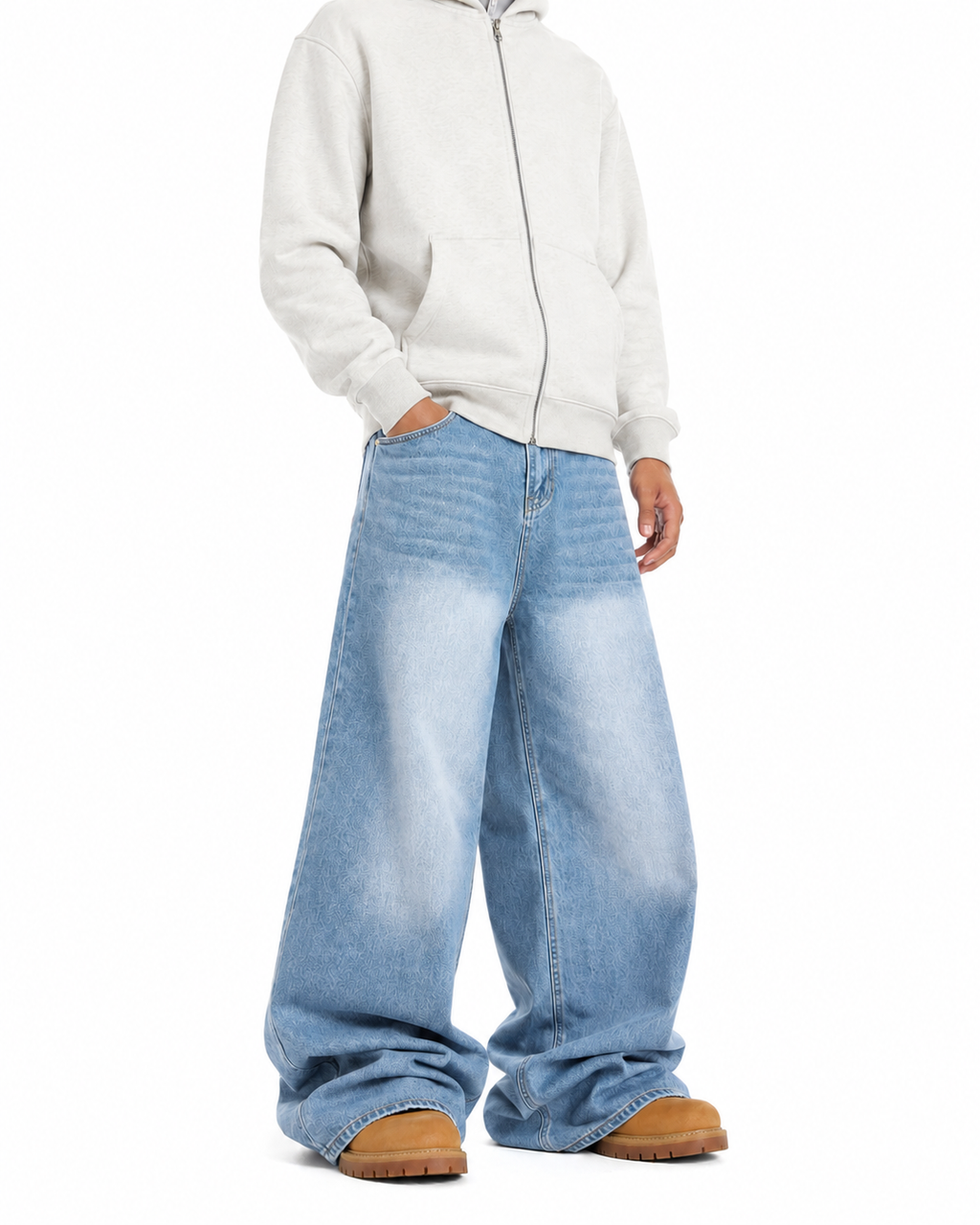 Light Blue Unifrm Baggy