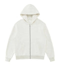 400 GSM "Oat Ash" Zip-Up Hoodie