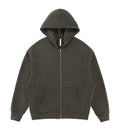 400 GSM "Dark Grey" Zip-Up Hoodie