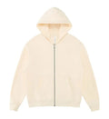 400 GSM "Cream" Zip-Up Hoodie