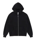 400 GSM "Black" Zip-Up Hoodie